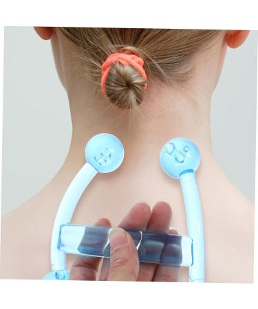 Minkissy 6pcs PVC Button Massager Tool for Neck and Shoulders - Blue | International Shipping Available - Buy Online on GoSupps.com