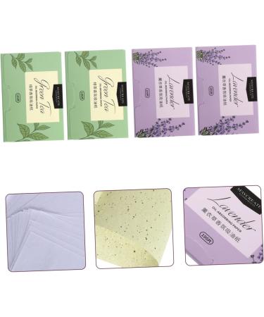 Angoily 4boxes Facial Oil Blotting Paper Tissue Paper for Oily Skin Oil Absorbing Papers Facial Oil Cleaning Paper Skin Care Products Oil-Absorbing Paper Men and Women Face Oil - Buy Online on GoSupps.com