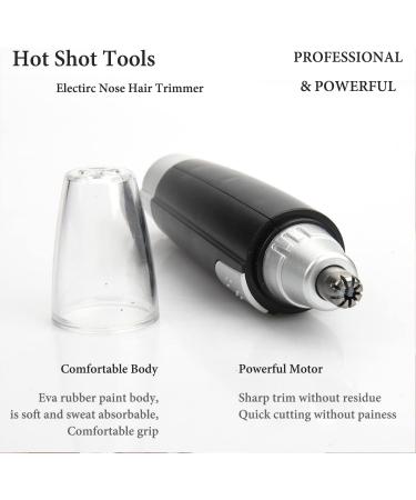 Hot Shot Tools Nose and Ear Hair Trimmer - Hypoallergenic Stainless Steel Easy to Clean Replaceable Blade for Men & Women - International Shipping Available - Buy Online on GoSupps.com