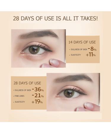 Collagen Six Peptide Eye Cream - Hydrating Formula for Eye Bags & Skin | 60g | Anti-Aging Solution - Buy Online on GoSupps.com