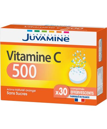 JUVAMINE - Vitamin C 500-30 Effervescent Tablets