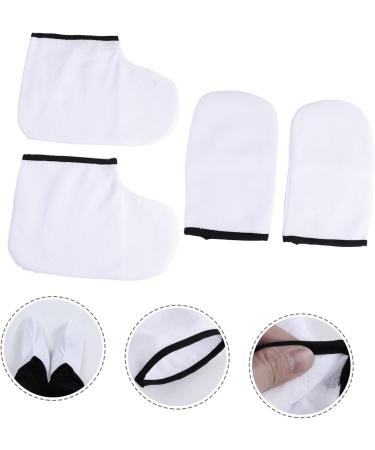 4 Pi ces De Paraffine Pour Spa De Paraffine Pour Spa Couvre Mains Ouverture Conservation De Chaleur - Buy Online on GoSupps.com