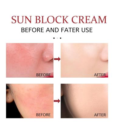 SPF50+ Sunscreen Cream - Moisturizing UV Protection for Summer Outdoor Activities | Non-Sticky & Refreshing 1pc - Buy Online on GoSupps.com