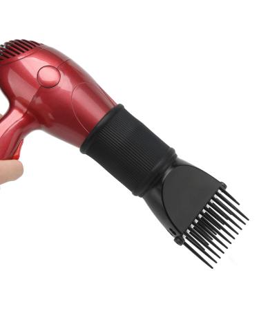 Segbeauty Black Blow Dryer Comb Attachment | Pro Salon Tool for Styling Straightening & Detangling Fine Curly Hair - Buy Online on GoSupps.com