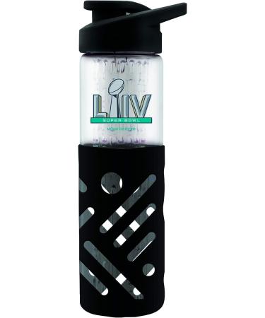 Kansas City Chiefs 2020 Super Bowl LIV Champions Glass Water Bottle - 23oz - Buy Online on GoSupps.com