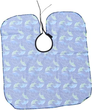 minkissy 1pc Printing Haircutting Cloth Haircutting Gown Polyester Pongee Cloth Haircutting Shawl Water Proof Apron Kid Apron Kids Aprons Waterproof Apron Small Fish Child Cloak - Buy Online on GoSupps.com
