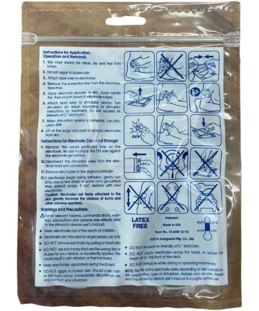 Valutrode X Electrodes - White Cloth 2 Round (40/case) | Premium Quality for Optimal Performance - International Shipping Available - Buy Online on GoSupps.com