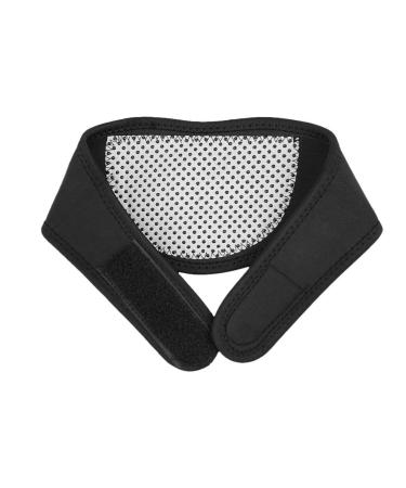 Self-Warming Neck Strap & Ruff Neck Warmer with Velcro Fastener | Tourmaline Neck Pad for Office Pain Relief - International Shipping - Buy Online on GoSupps.com