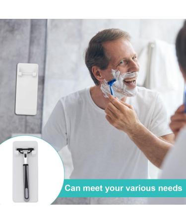 Shop NHPY Waterproof 2-Piece Razor Holder - Self-Adhesive Shower Bracket | No Drilling Perfect Bathroom Storage - Buy Online on GoSupps.com