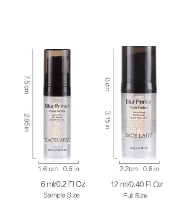 Gold Infused Face Makeup Primer | Pore Minimizer & Line Filler | Long Lasting Smooth Finish | 0.2 Fl Oz - Women's Makeup - Buy Online on GoSupps.com