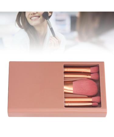 BEIJIALY Portable Makeup Brush Set - 5 Travel-Sized Soft Brushes for Beginners & Professionals - Ideal for Loose Powder & Eyeshadow - International Shipping Available - Buy Online on GoSupps.com