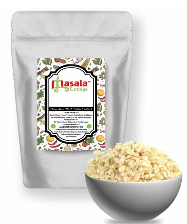 Garlic Flakes Chopped Dried Premium Quality by Masala Cottage 25g-1.9kg (200 Grams) 200 Grams
