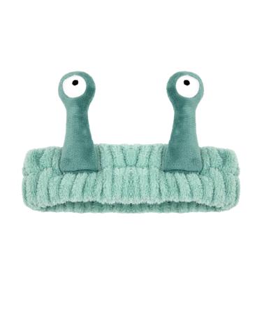 CHEERYMAGIC Face Wash Headband Spa Headband Facial Makeup Head Band Palm and Snail Spa Hair Bands Elastic Skincare Hair Band or Washing Face Shower Sports Beauty Skincare A9WNXLSFD