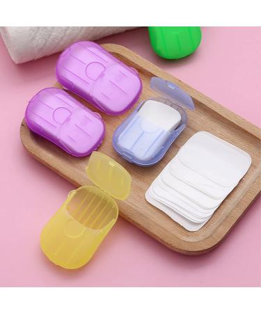 Travel Soap Paper Leaves - 80 Biodegradable Soap Sheets | Convenient & Eco-Friendly Cleaning Solution - Buy Online on GoSupps.com