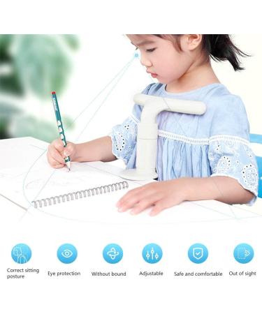 Position Sitting Posture Corrector Adjustable Student's Writing Frame Anti Myopia Correction Device School Supplies White - Buy Online on GoSupps.com