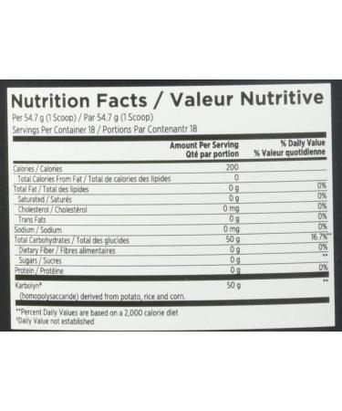 ALL AMERICAN PHARMA EFX SPORTS Karbolyn Strawberry 2.2lbs 2.2 pound - Buy Online on GoSupps.com