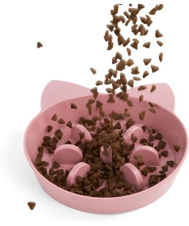 Petco EveryYay Take It Slow Mauve Cat Bowl - 1.6 Cups Slow Feeder - Buy Online on GoSupps.com