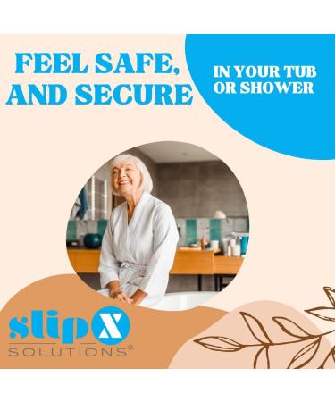 Durable Rubber Safety Mat 22 x 14 | SlipX Solutions | Extra Grippy Surface | Machine Washable | White Medium 14x22 - Buy Online on GoSupps.com