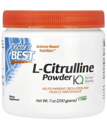 Doctor's Best L-Citrulline Powder | Blood Flow & Muscle Function Supports - 200g