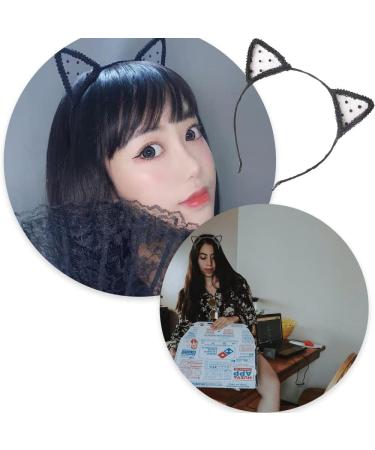 YUEXINYAN Cat Ears Hair Hoop Party Role Playing Cat Ears Headband Hair Band for Cosplay Fancy Dress Dance Recitals Halloween Party - Buy Online on GoSupps.com