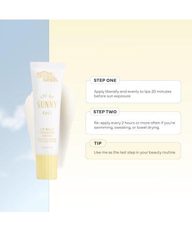 Bondi Sands Sunny Kiss SPF 60 Coconut Crush Lip Balm, Nourishing + Hydrating Broad Spectrum Sunscreen, Long-Lasting Protection, Glossy Finish, 0.3 Oz - Buy Online on GoSupps.com