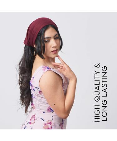 Casualbox | Linen Yoga Head Band Bandana Natural Elastic Hairband Sports Fashion Wrap Black(Size: One Size) - Buy Online on GoSupps.com