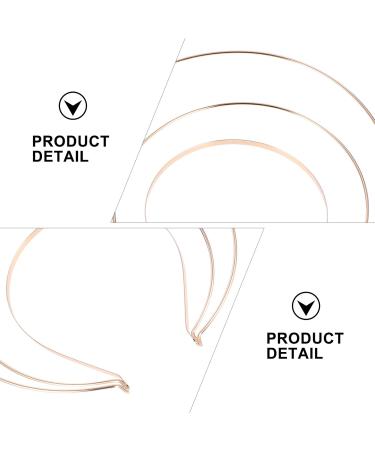 SOLUSTRE Angel Halo Headband Gold Celestial Crown Headpiece Goddess Graceful Tiara Hair Hoop Good for Women Bridal Wedding Cosplay Halloween Party Use - Buy Online on GoSupps.com