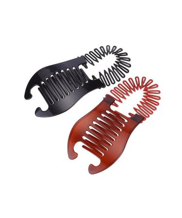 4 Pcs Flexible Plastic Banana Hair Clips - Hair Accessories for Women - Buy Online on GoSupps.com