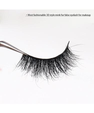 Veleasha 100% Real Mink 3D Luxurious False Eyelashes - Handmade Natural Long Cross Lashes - No.A11 - Buy Online on GoSupps.com