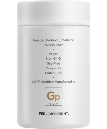 Codeage GLP-1 Probiotic+ - Live Probiotics Akkermansia Clostridium Bifidobacterium Chicory Inulin Probiotic Prebiotics & Postbiotics Supplement - 500 Million AFU - 30 Capsules - Buy Online on GoSupps.com