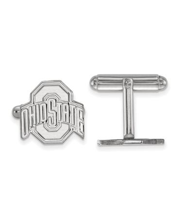 Ohio State Buckeyes Logo Cuff Links Metal