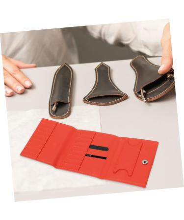 Healeved 1pc Grinding Diamond Storage Bag Nail Art Tools Tool Bag Tool Pouch Manicure Kits Grinding Head Bag Drill Bits Holder Nail Salon Organizer Grinding Bit Bag Grinding Head Holder 23.5x9.5cm Orange - Buy Online on GoSupps.com