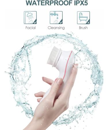 TOUCHBeauty Facial Cleansing & Exfoliator Brush Set - 3 Professional Brush Heads, Dual Speed, Waterproof - Ideal for Oil, Sensitive & Combination Skin - With Travel Case - Buy Online on GoSupps.com