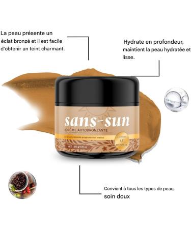 Self Tanning Cream 50 g Self Tanning Without Sun Unisex Moisturizing Bronzing Lotion for Indoor Outdoor Use Summer Beach - Buy Online on GoSupps.com
