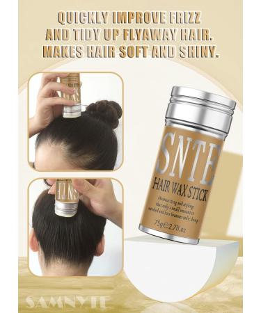 Samnyte Hair Wax Stick 2pcs - Flyaway Hair Tamer & Frizz Control for Women & Baby Hair 2.7oz (Pack of 2) - Buy Online on GoSupps.com