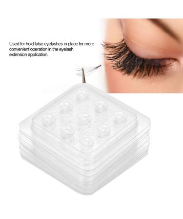 10pcs Eyelash Glue Gasket Holder - Multi-functional Adhesive Extension Pads for False Eyelashes | Beauty & Personal Care Tools - Buy Online on GoSupps.com