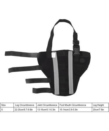 Dog Hind Leg Brace Stable Support Knee Pads Puppy Rear Leg Protector Dog Rear Leg Hock Brace Dog Leg Joint Wraps Dog Hind Leg Brace for Sprain Leg Wounds Care (S) - Buy Online on GoSupps.com