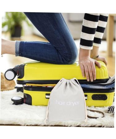 Baluue 2pcs Hair Dryer Storage Bag Hair Dryer Holder Bag Organizer for Traveling Cloth Storage Bag Fabric - Buy Online on GoSupps.com