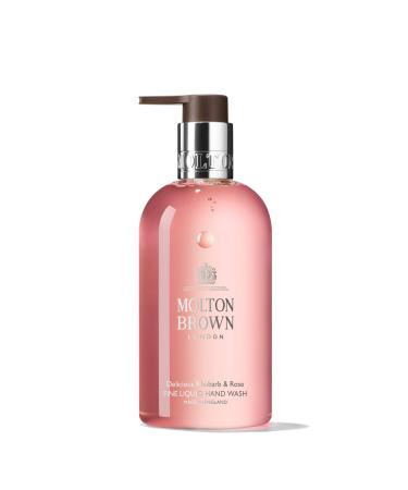 Molton Brown Delicious Rhubarb and Rose Fine Liquid Hand Wash Delicious Rhubarb & Rose 10 Ounce (Pack of 1)