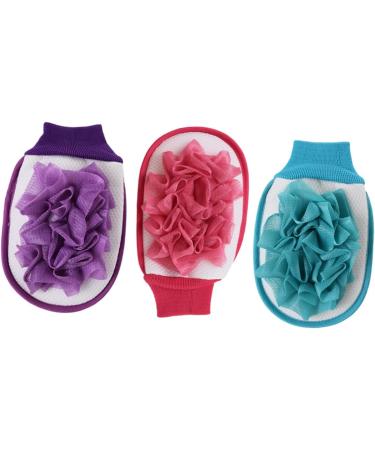 Buy Beavorty 9 Pcs Bath Gloves Double Sided Exfoliating & Massage Mitts for Ultimate Relaxation International Shipping Available - Buy Online on GoSupps.com