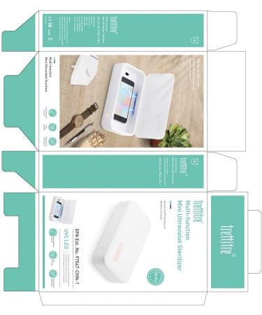 UV Light Sanitizer Box - 99.99% Sterilization Rate for Phone, Toothbrush, Jewelry, Glasses, Nail Tools, Keys & Aromatherapy - Buy Online on GoSupps.com