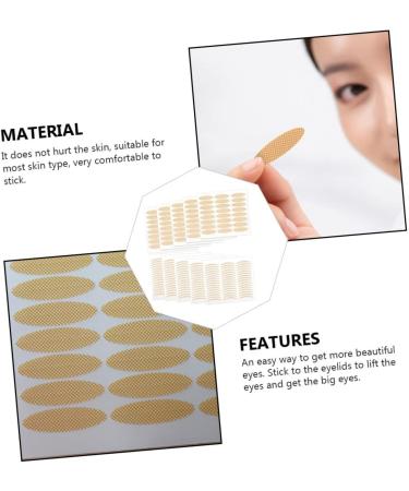 Mipcase 40 Sheets Lace Double Eyelid Sticker Makeup Tape Invisible Eyelid Tapes Makeup Sticker Supplies Mesh - Buy Online on GoSupps.com