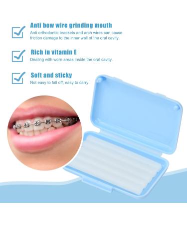 Buy Vesaneae Orthodontic Wax for Braces - 10 Boxes 50 Strips Mint Flavor & Pain Relief - Buy Online on GoSupps.com