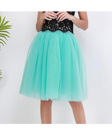 Buy Hehiy Women's Carnival Costume Tulle Rock - 50s Rockabilly Petticoat Tutu Dress Cosplay Ball Gown | Shop Unique Evening Dresses in Black Orange Red Mint Green XL - Buy Online on GoSupps.com