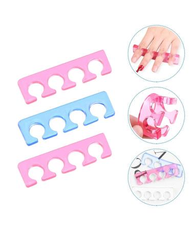 Lurrose 3Pcs Manicure Finger Divider Nail Separator - Nail Art Tools in Random Colors | International Shipping Available - Buy Online on GoSupps.com