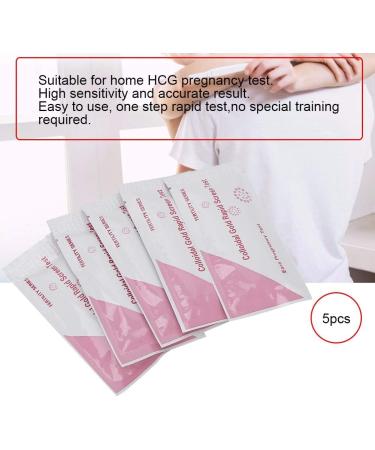 Brrnoo Early Pregnancy Test Strips - 5 Pack HCG Tests for Fast Detection - Reliable Pregnancy Test for Women - Buy Online on GoSupps.com