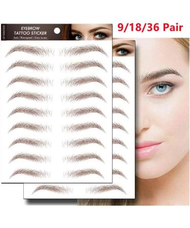miduoidn Authentic Waterproof Eyebrows Tint For Eyebrows Easy To Apply Makeup Products Eyebrows Professional Accessories Brown-02 2pcs - Buy Online on GoSupps.com