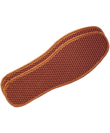 Bamboo Charcoal Mesh Insoles - Sweat-Absorbent & Washable Shoe Pads for Men's Leather Shoes (Khaki 43) - International Shipping Available - Buy Online on GoSupps.com