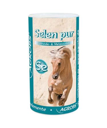 Agrobs Selen Pur supplementary feed for horses with selenium deficiency 700 g - Buy Online on GoSupps.com