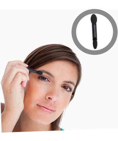 Gogogmee 10pcs Eyeshadow Brush Double ponges Strips Concealer Face Fard Dual Sides Eyeshadow Sponge Black - Buy Online on GoSupps.com